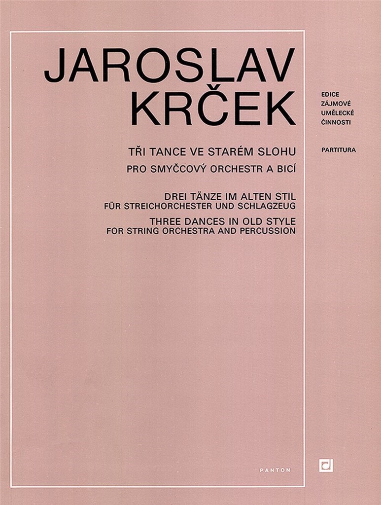 Drei Tanze im alten Stil